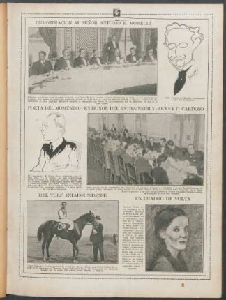 Demostración al señor Antonio E. Morelli