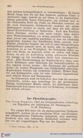 1: Zur Photolithographie