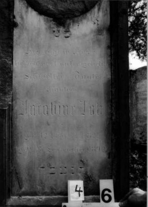Grabstein C I B/4/6 (Detailaufnahme)