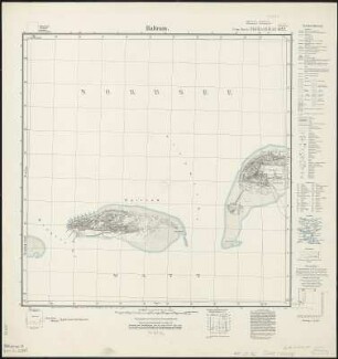 Meßtischblatt 822 : Baltrum, 1930 : Baltrum. - Hrsg. 1892, bericht. 1930. - 1:25000. - [Berlin]: Reichsamt für Landesaufnahme, 1930. - 1 Kt.