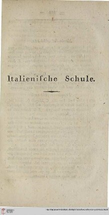 Italienische Schule
