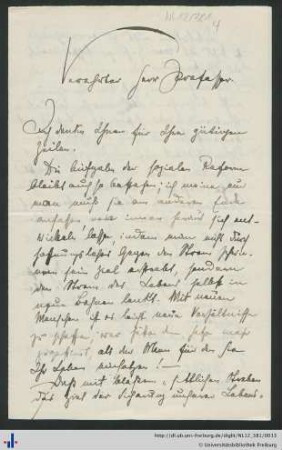 Brief vom 18.04.1904.