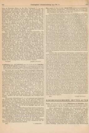 616-617 [Rezension] Koch, Josef, Platonismus im Mittelalter