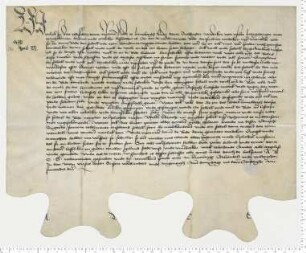 Dienstbrief des Stadthauptmanns Wedekyn van Uszler.