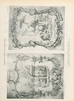 Pl. 35, 36. Bibliothèque du Musée des Arts Décoratifs. Chinoiseries, par Boucher et Huquier (époque Louis XV)