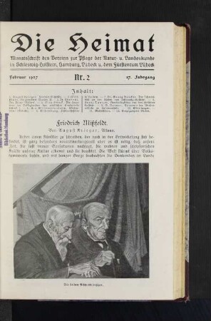 Februar 1927 Nr. 2 37. Jahrgang