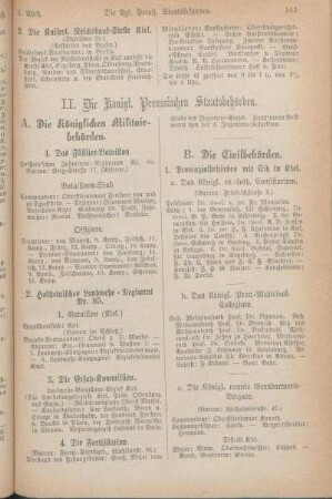 3. Die Ersatz-Kommission.