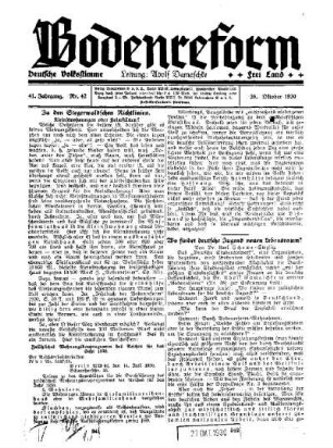 Wo findet deutsche Jugend neuen Lebensraum?