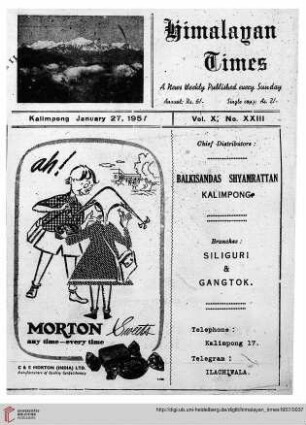 No. XXIII (27 January 1957)