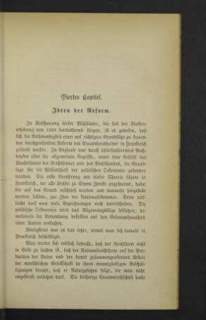 Viertes Capitel. - Sechstes Capitel.