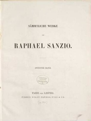 Sämmtliche Werke von Raphael Sanzio. 2