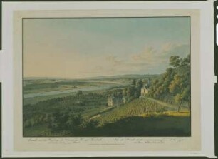Aussicht von dem Weinberge des Prinzen und Herzog's Friedrich