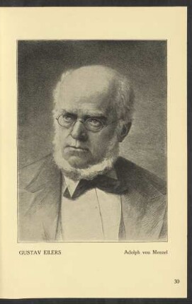 Gustav Eilers. Adolf von Menzel