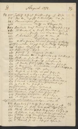 1872 August (Nr. 40455 bis 40530)