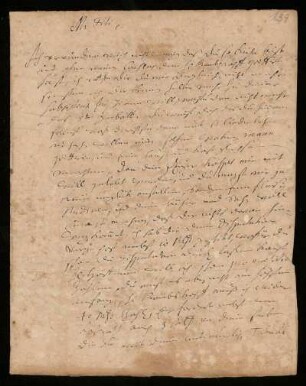 Brief von Johann Dolaeus an Johann Daniel Doläus