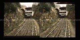 Zahnradbahn auf dem Weg zum Petersberg, Königswinter