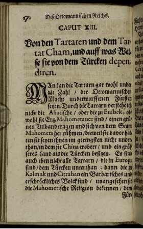 Caput XIII. - Caput XV.