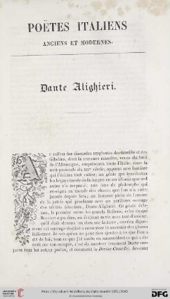 Poëtes Italiens