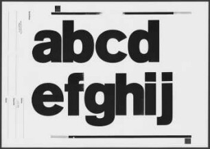 Akzidenz Grotesk Fett Plakadur 20 cic
