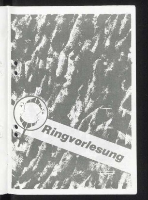 Ringvorlesung