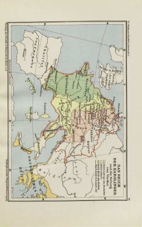 Das Reich der Karolinger und die Teilung von Verdun