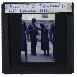 Dresden, Gedenkstätte Münchner Platz,Dresden, Wittig, Figurengruppe der Antifaschistische Mahn- und Gedenkstätte