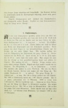 9. Entfernungen