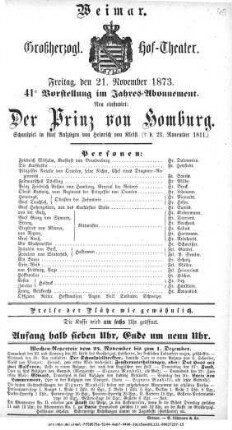Der Prinz von Homburg