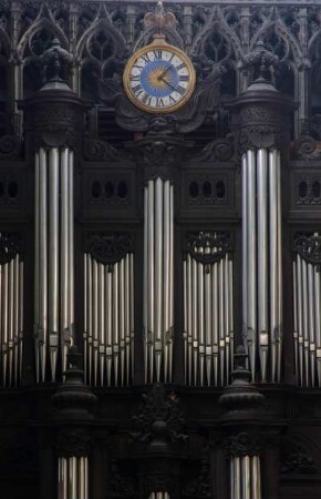 Frankreich. Haute Normandie. Seine Maritime. Rouen. Cathedrale Notre Dame. Gotik. Orgel