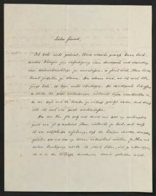 Brief vom 22. Februar 1850