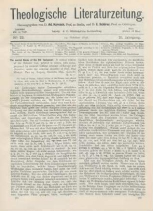 561-564 [Rezension] Haupt, Paul (Ed.), The Sacred Books of the Old Testament. Part 14
