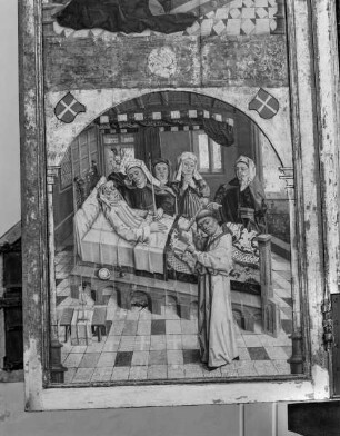 Hauptaltar — Tod der Heiligen Elisabeth