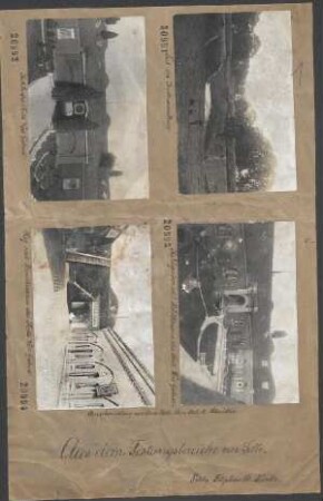 Hof mit Frontkaserne des Forts Vert Galant
