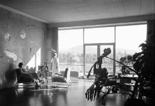 Freiburg: Aufenthaltsraum in der Frauenklinik