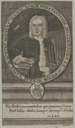 Bildnis des Constantinus Bellermann