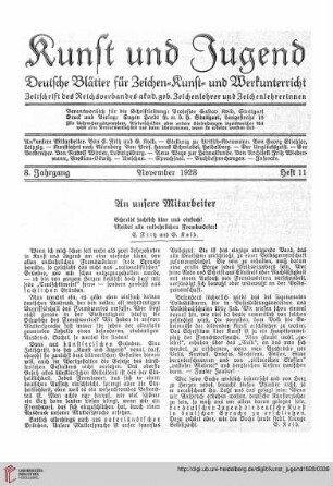 Heft 11 (November 1928)