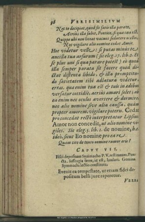 Caput VII. Fisci depositum Symmacho P. V. restitutum