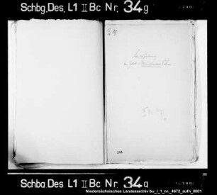 Schuldforderung des Gerhard Schmiedt an Jobst von Münchhausen