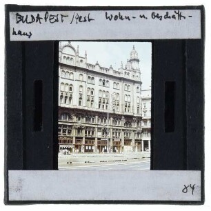 Budapest, Platz Ferenciek tere,Budapest, Brudern-ház