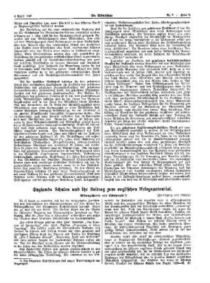 Englands Schulen und ihr Beitrag zum englischen Kriegspotential : (Fortsetzung und Schluß)