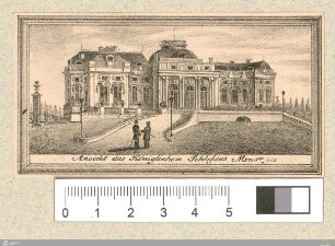 Ansicht des Königlichen Schlosses Monrepos
