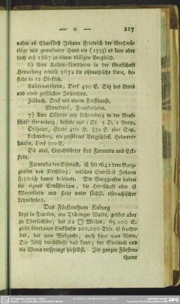 Das Fürstenthum Koburg