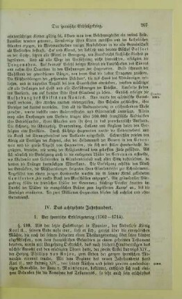 IV. Das achtzehnte Jahrhundert