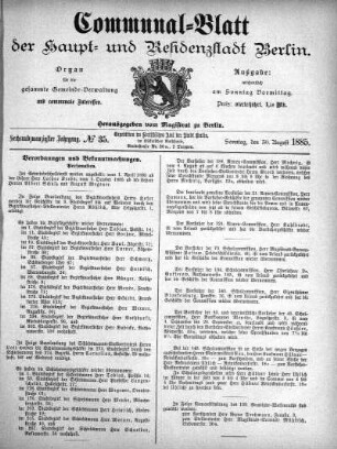 1885,35: No. 35, 30. August 1885