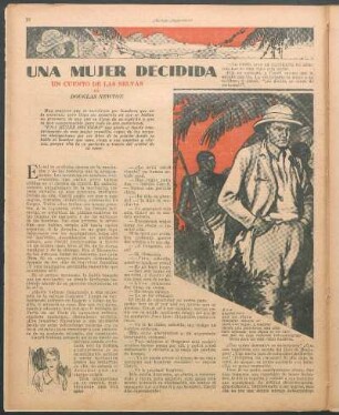 Una mujer decidida : Un cuento de las selvas