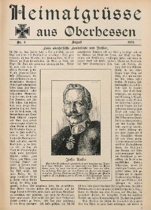 4.1915: Heimatgrüße aus Oberhessen