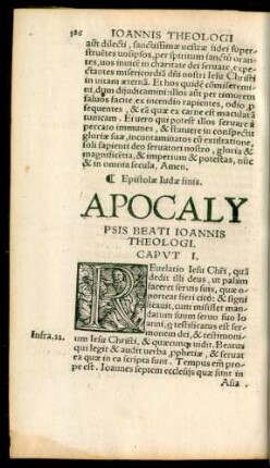 Apocalypsis Beati Ioannis Theologi.