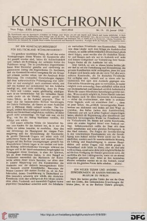 Heft 15 (18. Januar 1918)