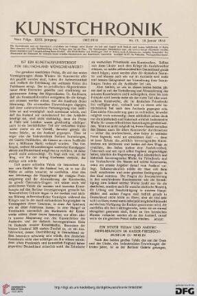 Heft 15 (18. Januar 1918)