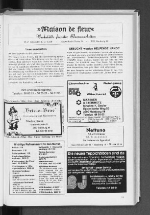 Leserzuschriften